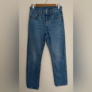 Levi's 501 Women's Straight Leg Jeans - Denim Blue